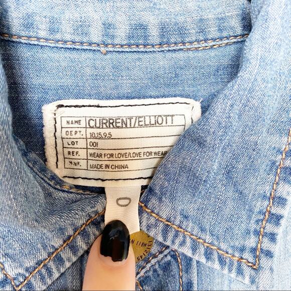 Current Elliott Costa Short Sleeve Top Size 0 / XS - Picture 7 of 8